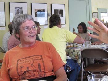 Janet at lunch