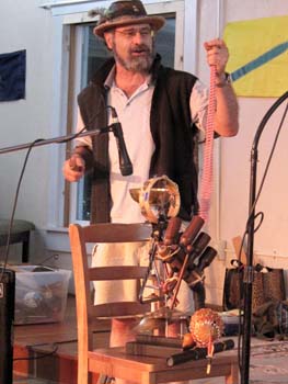 Rob with contraption