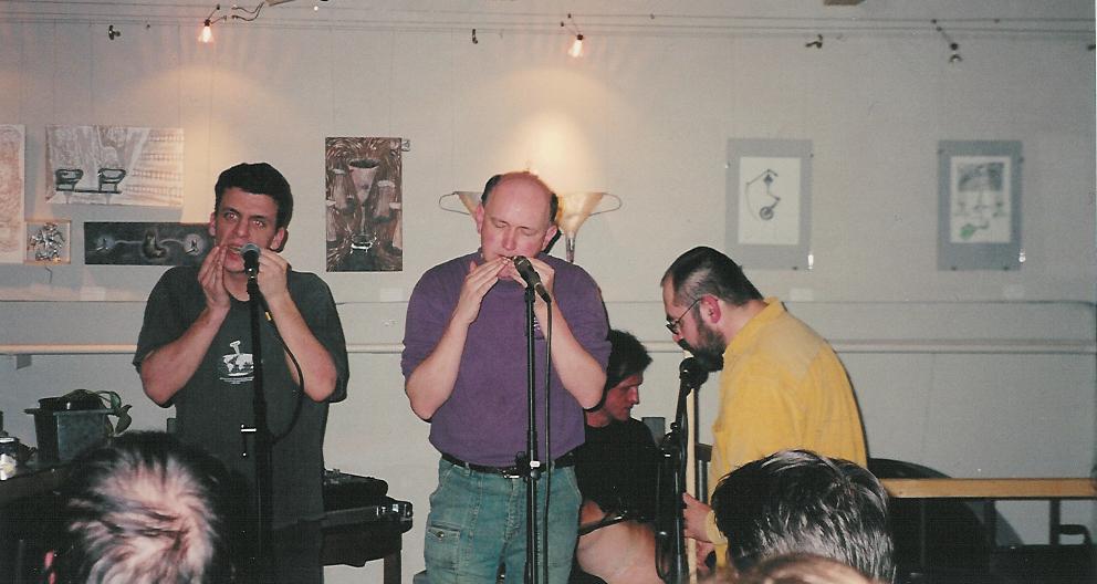 Hungary - Gordon (center) & Aron's Band