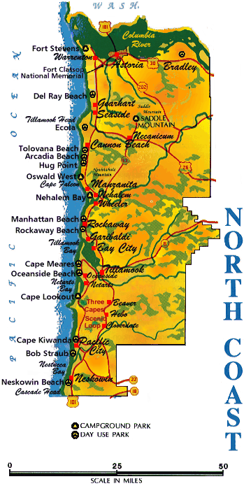 Oregon Map